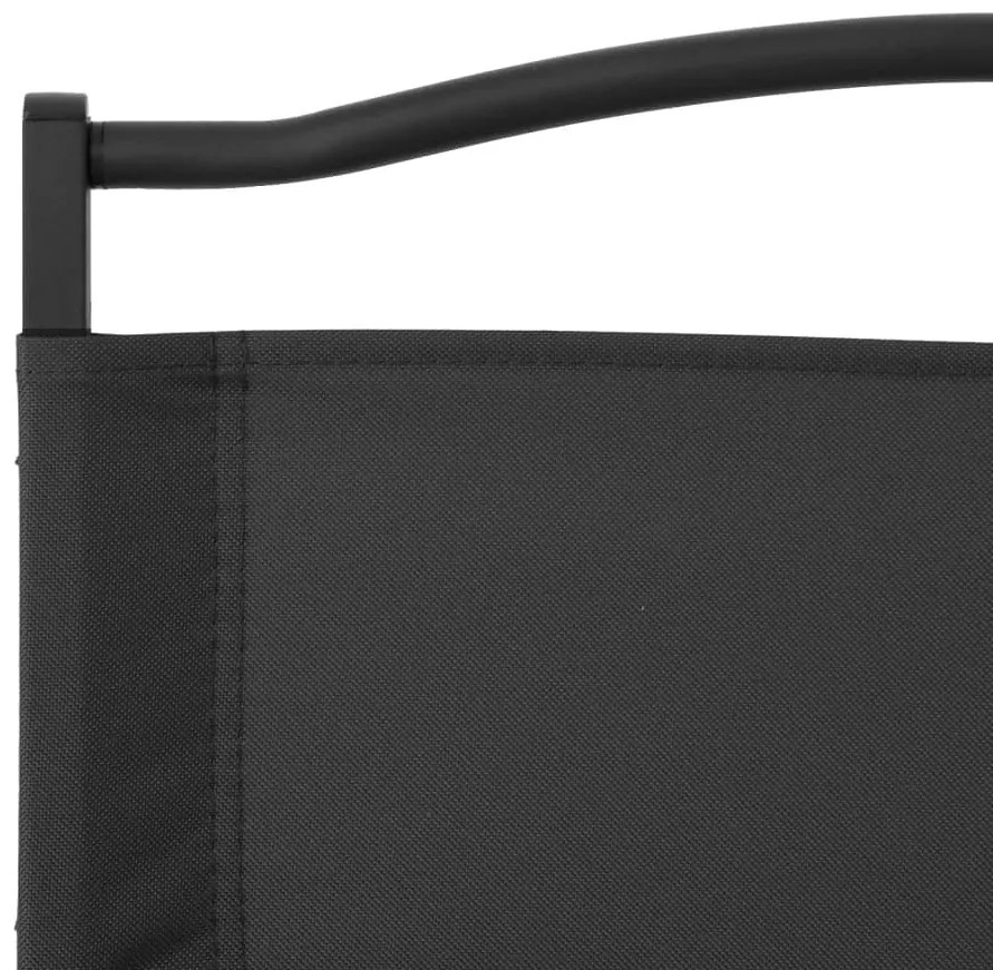 vidaXL Καρέκλες Κάμπινγκ 2 τεμ. Μαύρες 54 x 43 x 59 εκ. Ύφασμα Oxford