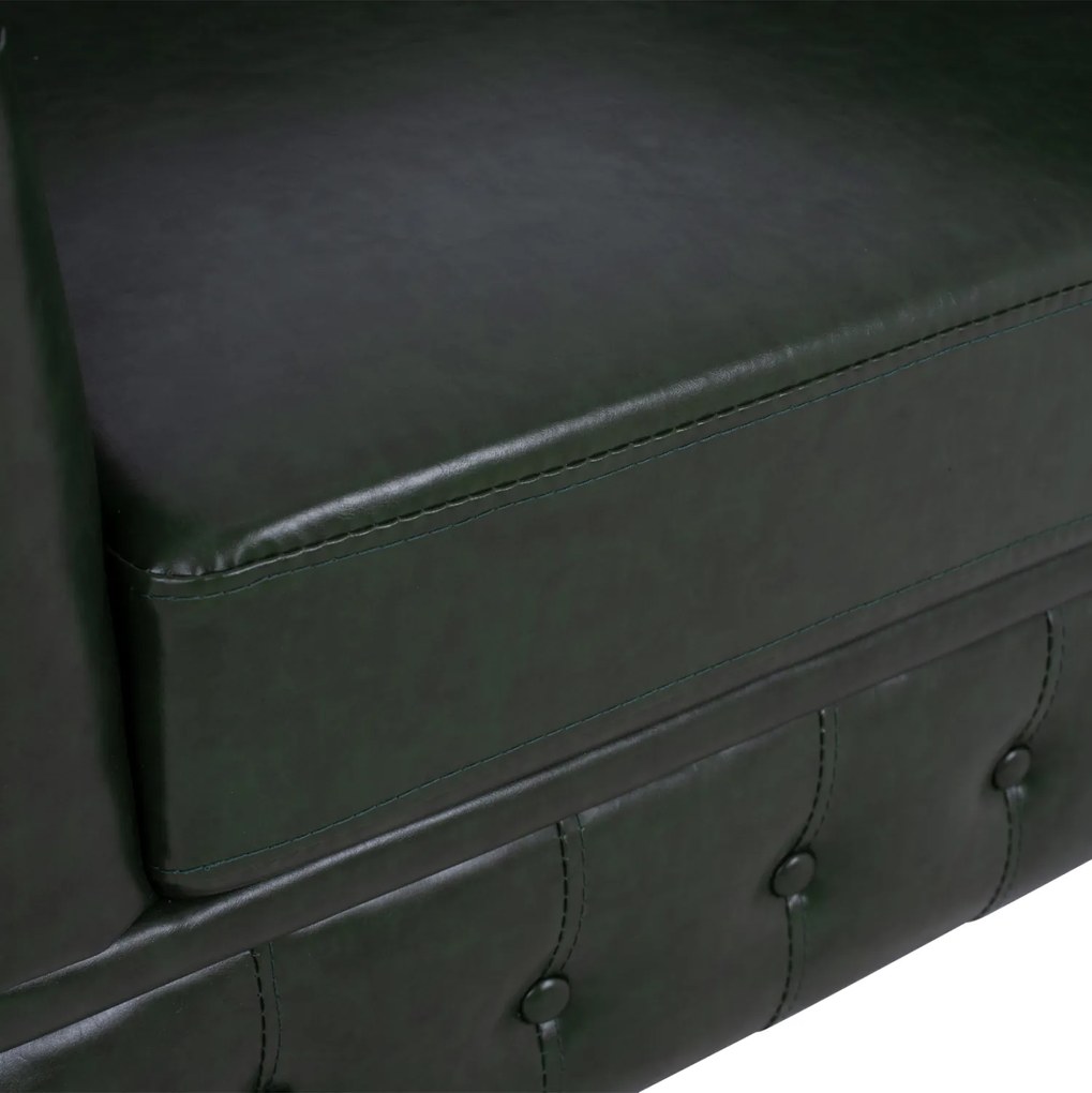 ΠΟΛΥΘΡΟΝΑ T.CHESTERFIELD HM3011.08 ΤΕΧΝΟΔΕΡΜΑ ΚΥΠΑΡΙΣΣΙ 106x87x70 εκ. - 0514483 - HM3011.08