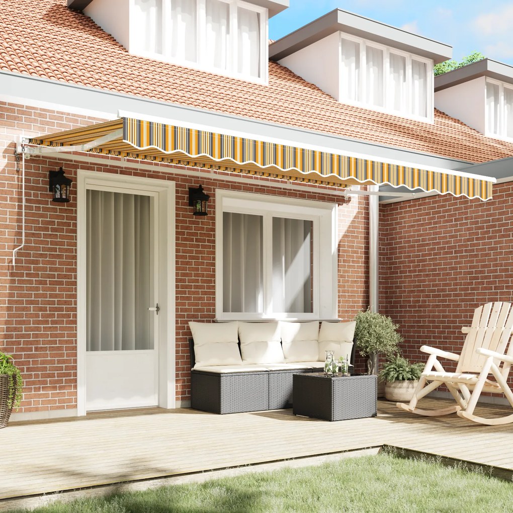 vidaXL Σκηνίτσα Αναδιπλούμενη Μαρινό Μπλε 400x200 cm