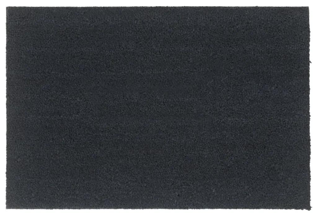 vidaXL Πατάκι Εισόδου Σκούρο Γκρι 60 x 90 εκ. Θυσανωτός Κοκοφοίνικας