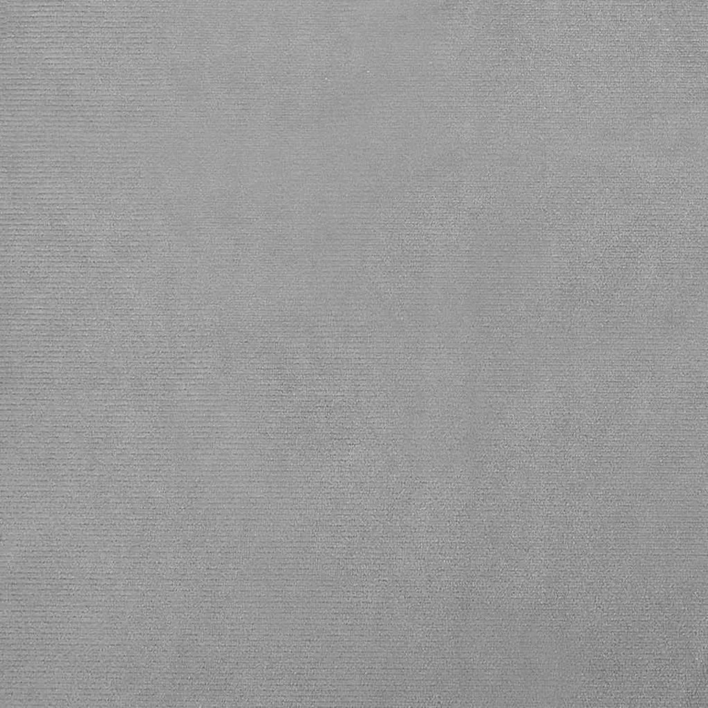 vidaXL Καναπές Παιδικός Ανοιχτό Γκρι 70 x 40 x 24 εκ. από Βελούδο