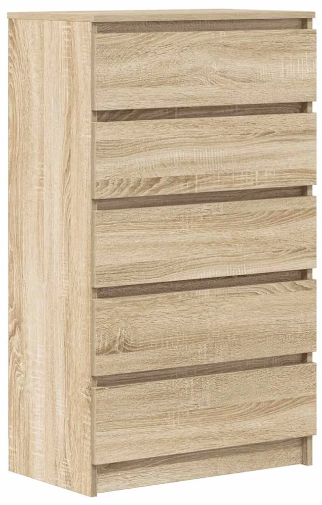 vidaXL Συρταριέρα Sonoma Δρυς 60x36x103 εκ. από Επεξεργασμένο Ξύλο