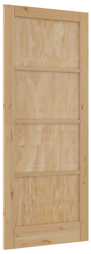 vidaXL Εσωτερική Πόρτα "ORKDAL" 83x202x4 εκ. Συμπαγής Ξύλινη Πόρτα Πεύκου