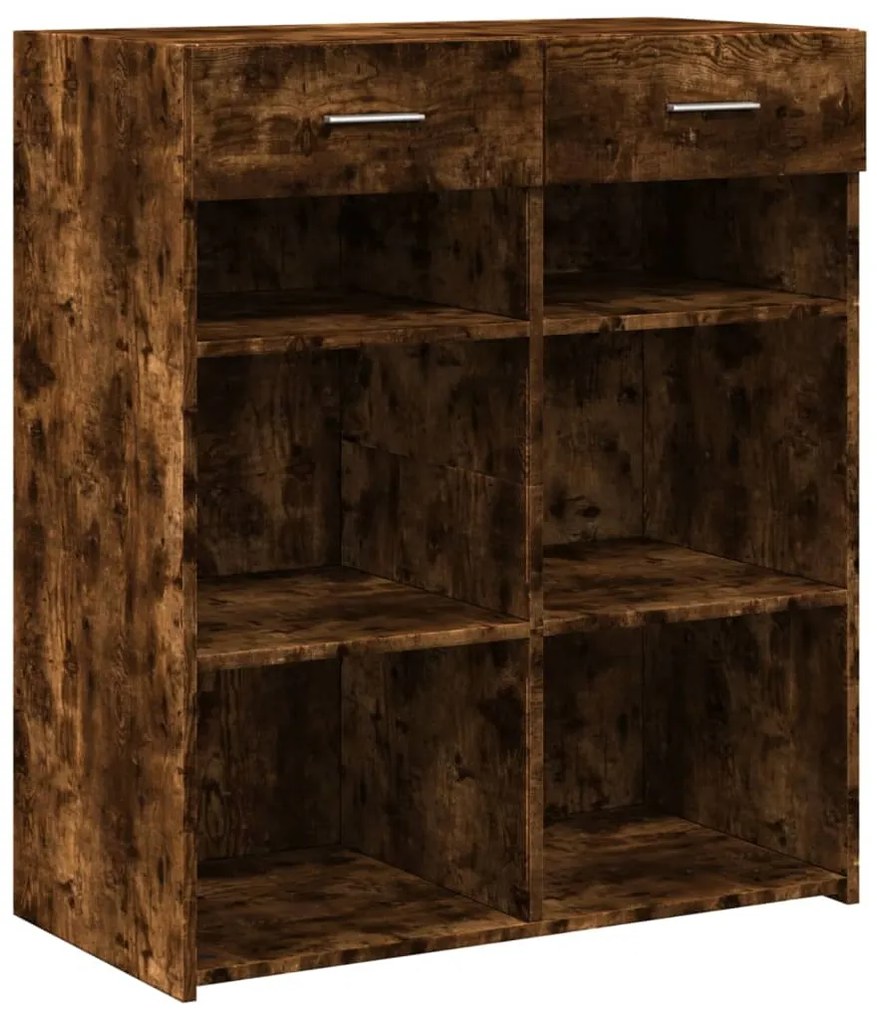 vidaXL Ντουλάπι Καπνιστή Δρυς 80x42,5x93 εκ. από Επεξεργ. Ξύλο