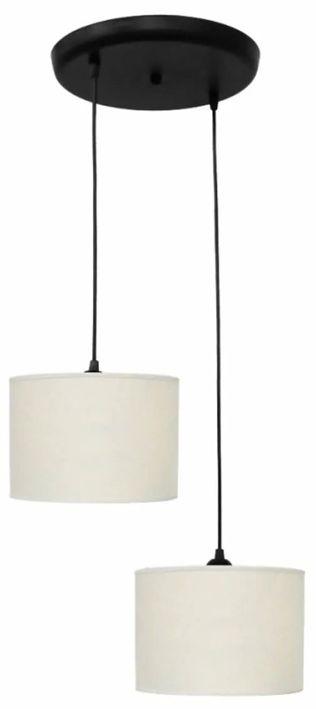 Φωτιστικό Οροφής Δίφωτο Heronia 14-0148 Cream