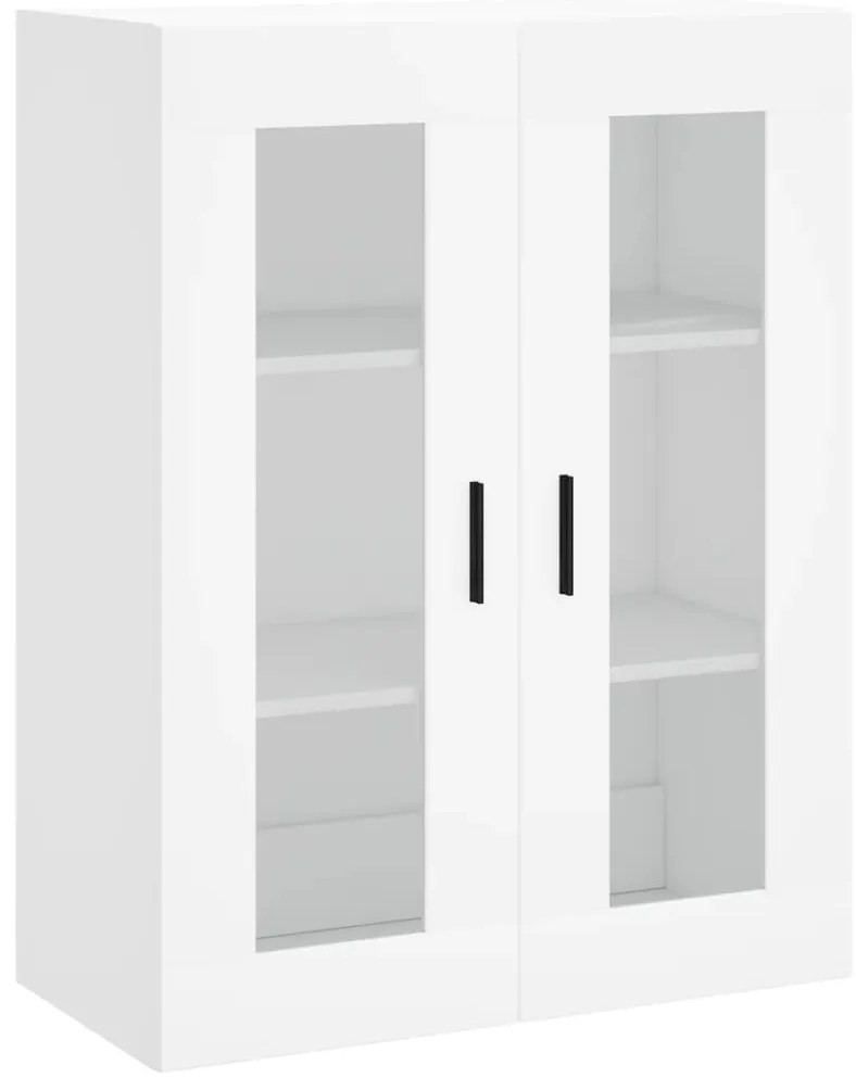 vidaXL Ντουλάπι Λευκό 69,5x34x180 εκ. από Επεξεργασμένο Ξύλο
