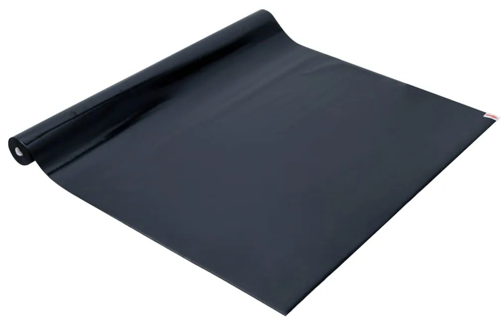 vidaXL Μεμβράνη Παραθύρου Αντιστατική Αμμοβολή Μαύρο 90x1000 εκ PVC