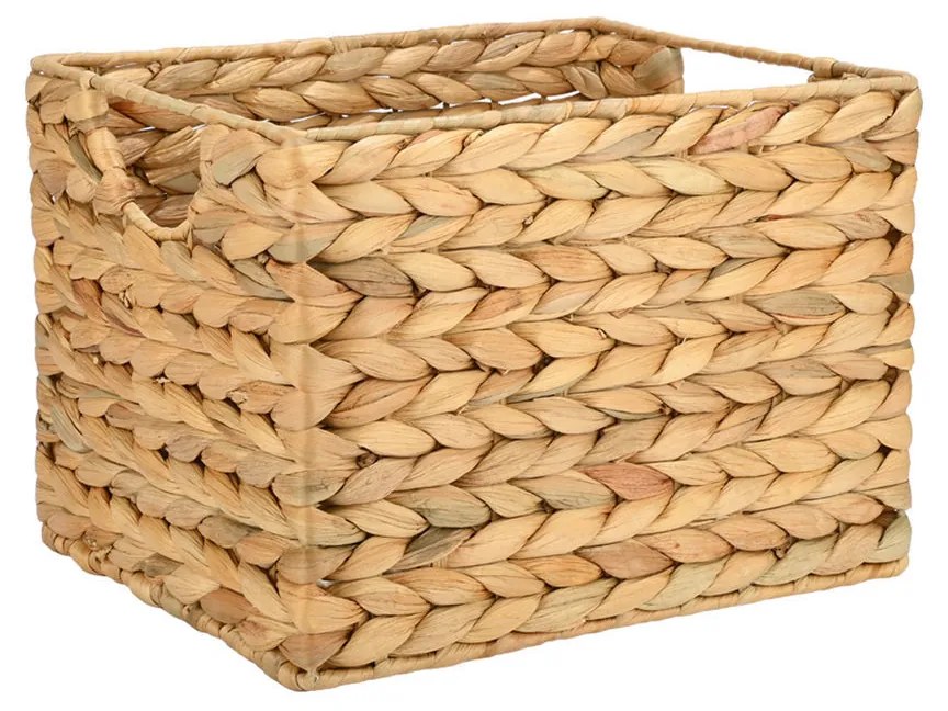 Καλάθι Αποθήκευσης &amp; Οργάνωσης 25x30x22cm Υάκινθος Estia Home Art Florana 02-27957