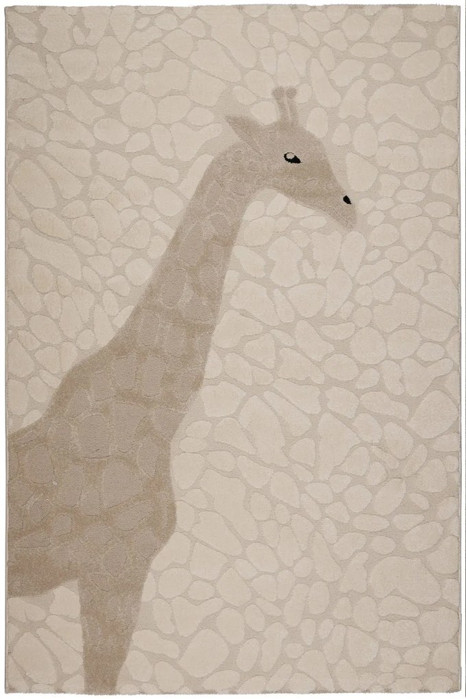 Χαλί Jouet 67641 060 Beige Βιοκαρπέτ 200X250cm