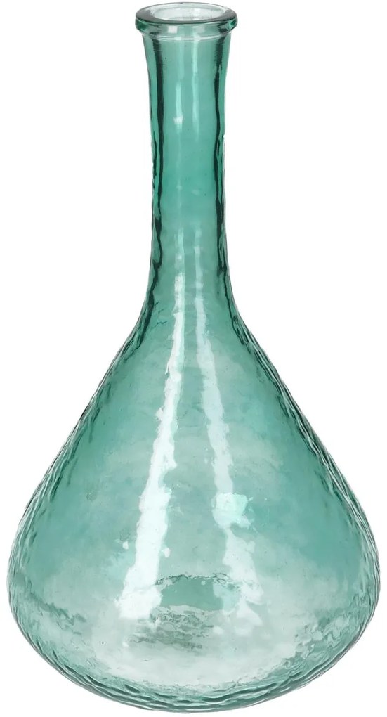 Βάζο ArteLibre Πετρόλ Ανακυκλωμένο Γυαλί 17.8x17.8x30.5cm-05154147