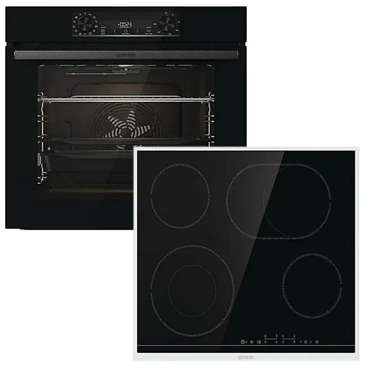 ΣΕΤ ΦΟΥΡΝΟΣ + ΕΣΤΙΑ BLACK STEAM (BOS6737E06BG + ECT43X) - 738885 - 034062901