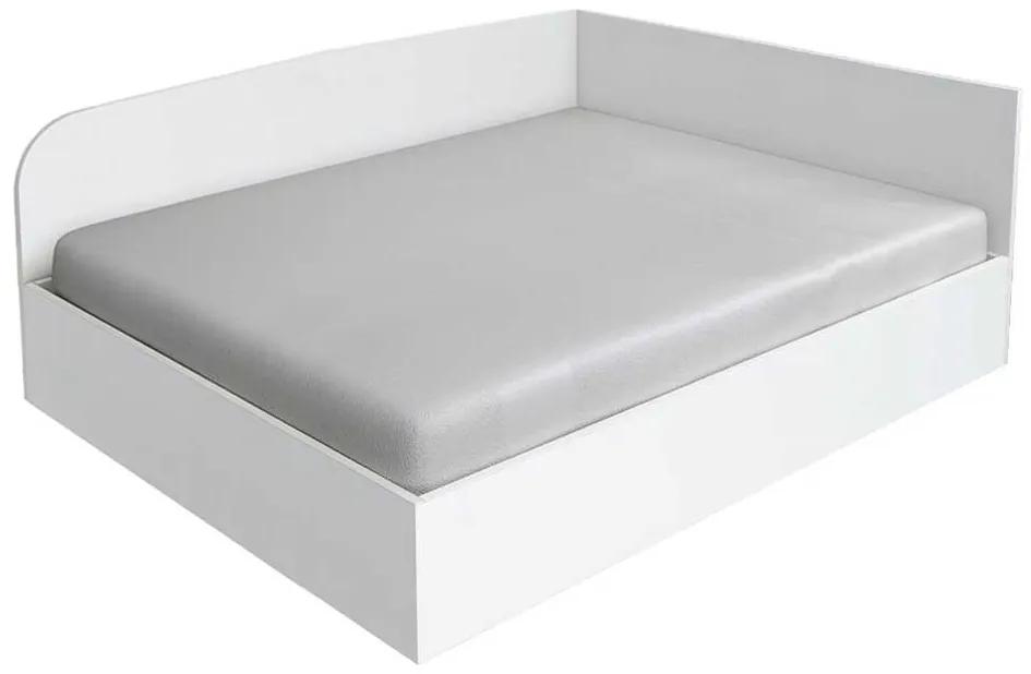 Κρεβάτι Μονό  καναπές Olivia, 82/190, Λευκό, 194/80/86 εκ., Genomax