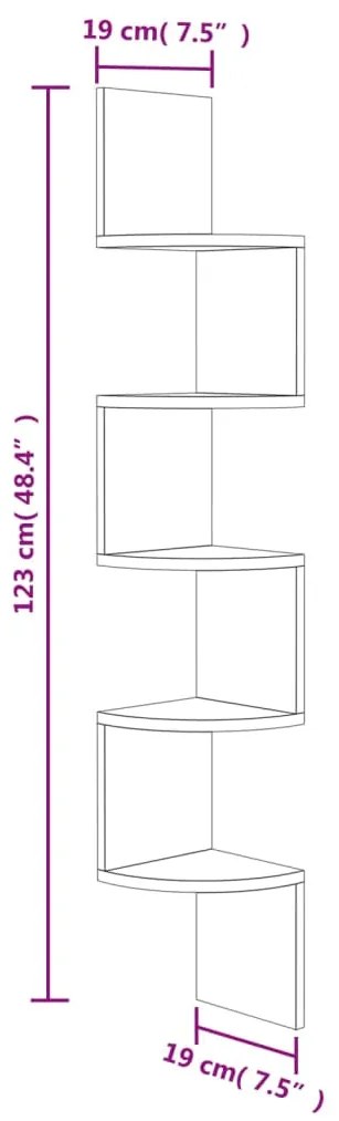 ΓΩΝΙΑΚΗ ΡΑΦΙΕΡΑ ΤΟΙΧΟΥ ΚΑΠΝΙΣΤΗ ΔΡΥΣ 19X19X123 ΕΚ ΜΟΡΙΟΣΑΝΙΔΑ 326839