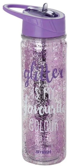 Ecolife Παγουράκι Smash Glitter 500ml Μωβ 33-SMA-23138