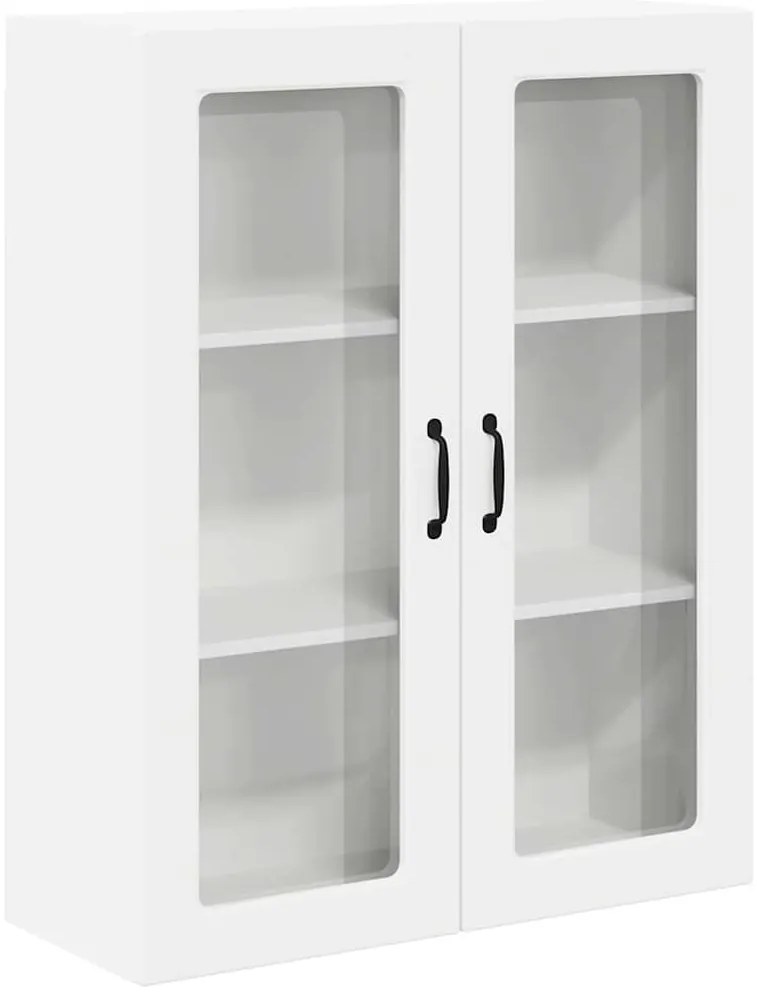 vidaXL Κρεμαστό ντουλάπι κουζίνας Επιτοίχιο Λευκό 80 x 31 x 100 εκ.