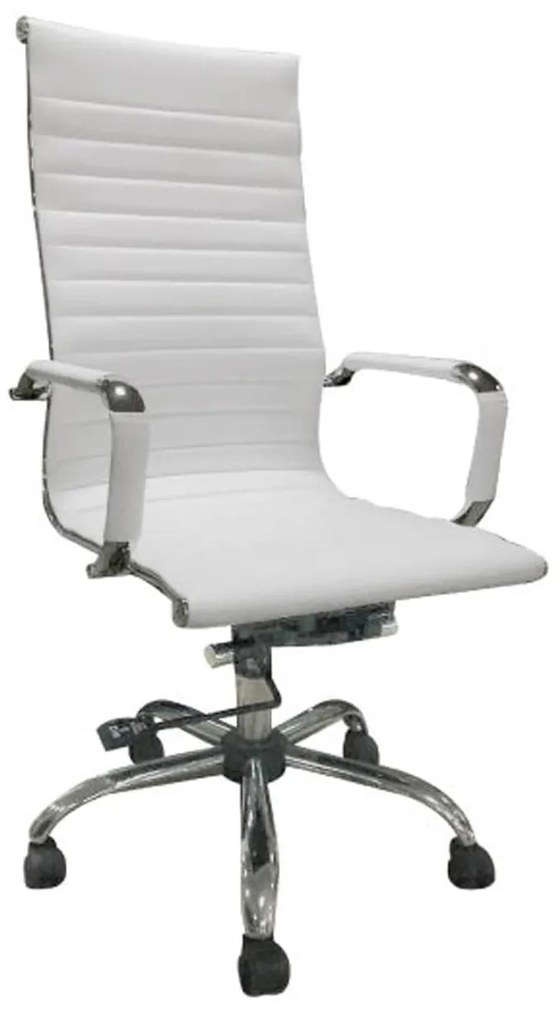 Καρέκλα Γραφείου Bs 8200 White 01-0160 57X64X109/114 cm