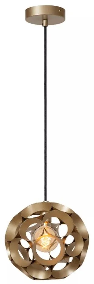 Φωτιστικό Οροφής Hannelore 10423/30/02 30x163cm 1xE27 40W Gold Lucide