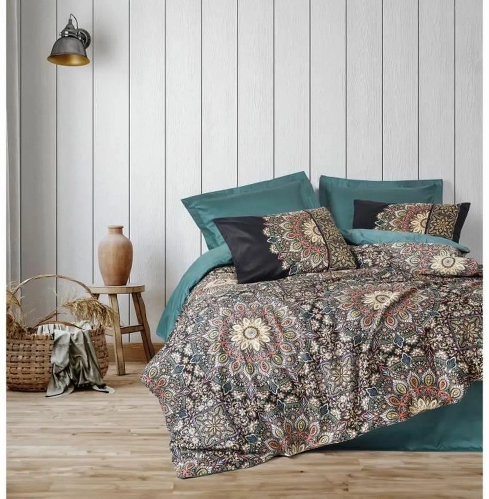 Σετ κάλυμμα παπλώματος Πολύχρωμο 220 x 240 cm