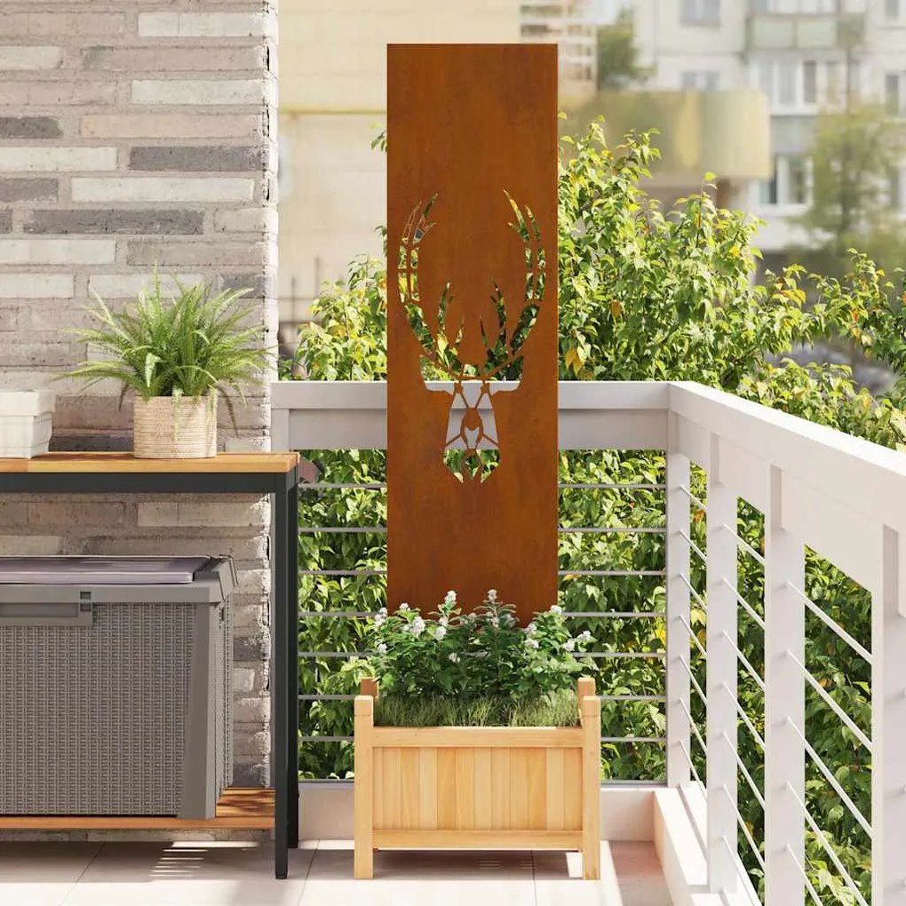 Οθόνη Ιδιωτικότητας Κήπου Animal Print Σκ rusty 32 χ 140 εκ