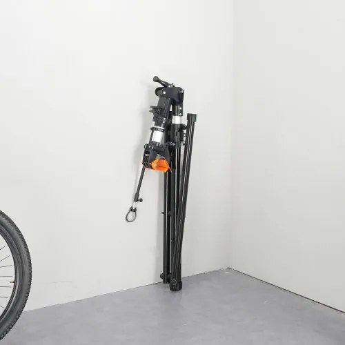 VEVOR Bike Repair Stand, 66 lbs Heavy-duty Aluminum Bicycle Repair Stand, Adjustable Height Bike Maintenance Workstand with Magnetic Tool Tray Telescopic Arm, Foldable Bike Work Stand for Home, Shops