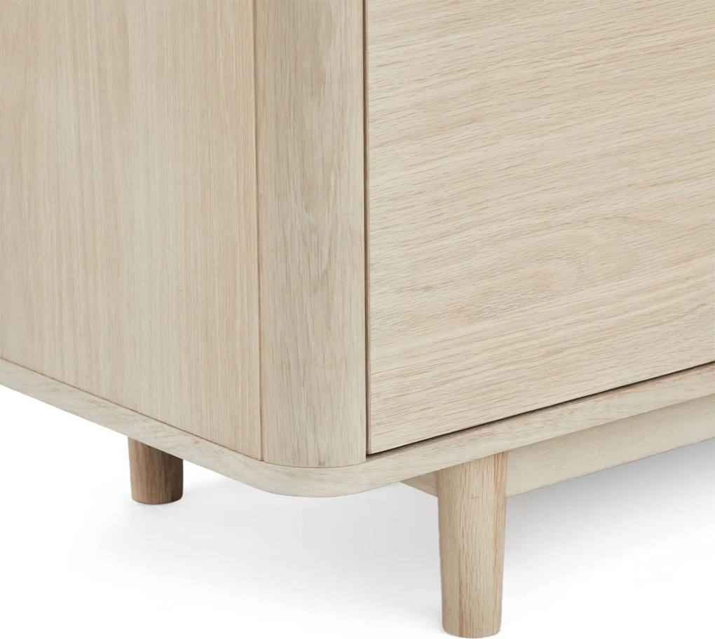 Nyborg TV Table White Oil