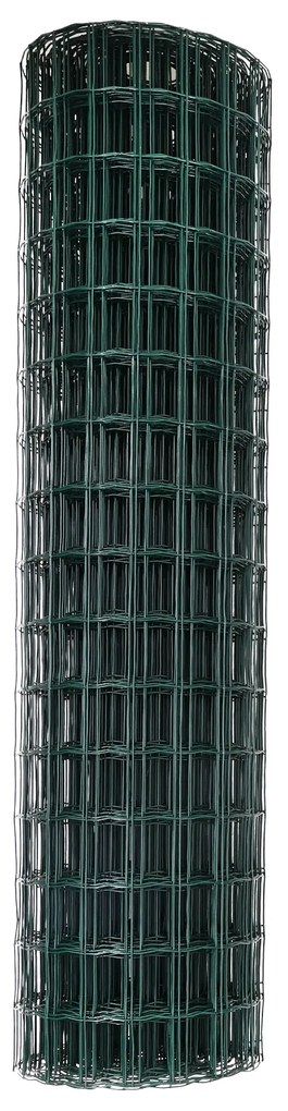 vidaXL Φράκτης Euro Πράσινος 1.2x25 μ Σίδερο