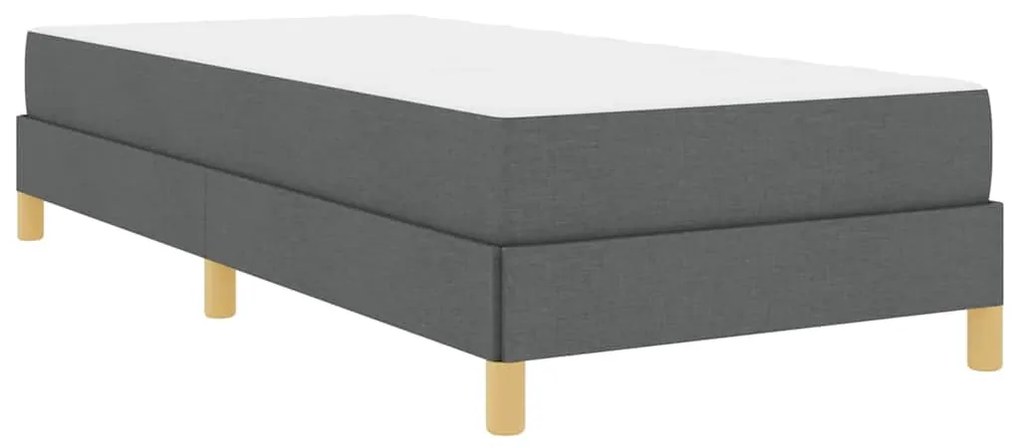vidaXL Κρεβάτι με ελατήρια Ταμπά, Καφέ 90 x 190 cm