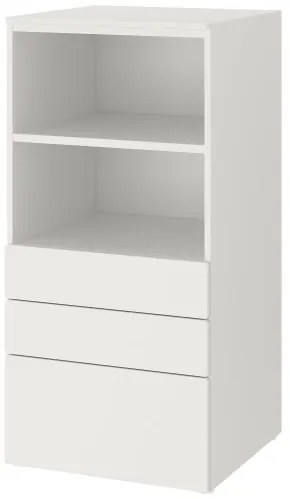 SMASTAD/PLATSA βιβλιοθήκη με 3 συρτάρια 493.878.06