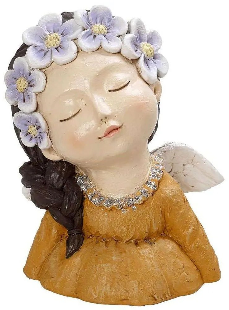 Διακοσμητική Νεράιδα ZAX102 24cm Multi Espiel Polyresin