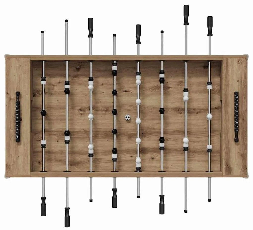 vidaXL Τραπέζι Ποδιού 2 pcs Artisan Oak 146,5 x 74 x 85 εκ.