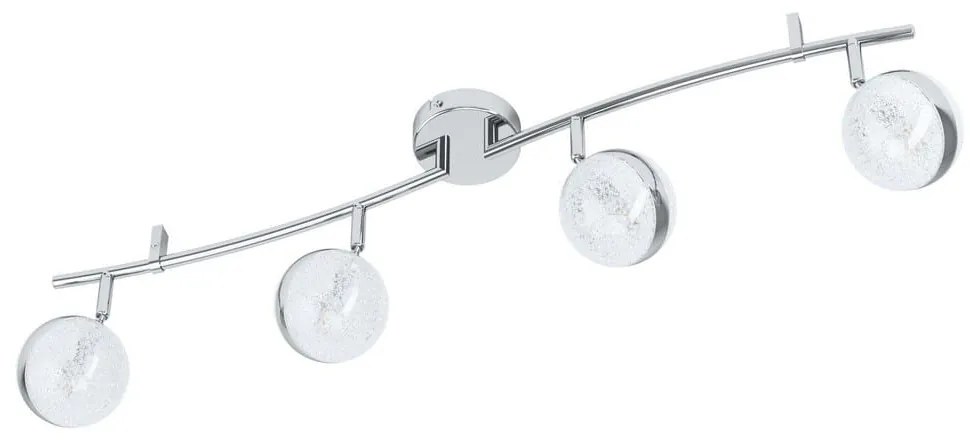 Φωτιστικό Οροφής Spot Salto 3 98345 Chrome Eglo Metal, Plastic