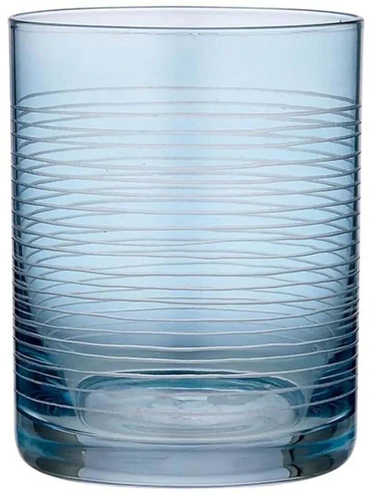 Ποτήρι Νερού Linear 62805 600ml Light Blue Ladelle Γυαλί