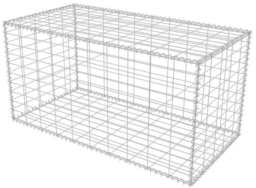 vidaXL Συρματοκιβώτιο 100 x 50 x 50 εκ. από Γαλβανισμένο Χάλυβα