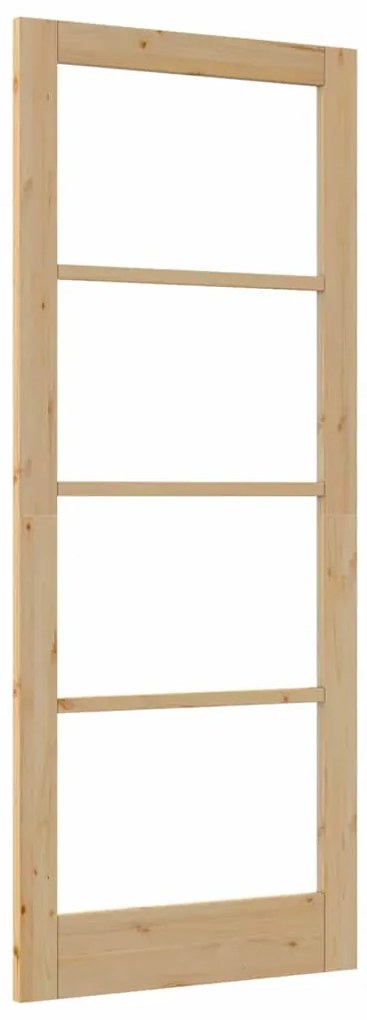 vidaXL Εσωτερική Πόρτα με Γυαλί ORKDAL Καφέ 86 x 211 cm