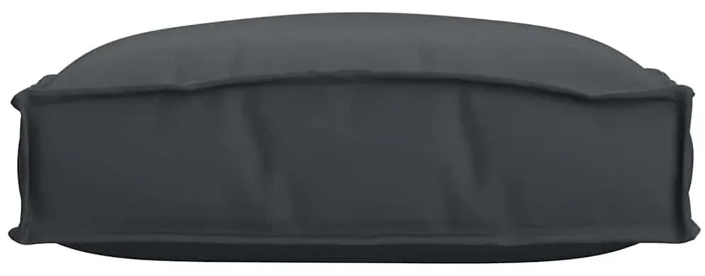 vidaXL Μαξιλάρι παλέτας για κάθισμα 4 pcs Μαύρο 40 x 40 x 8 εκ.
