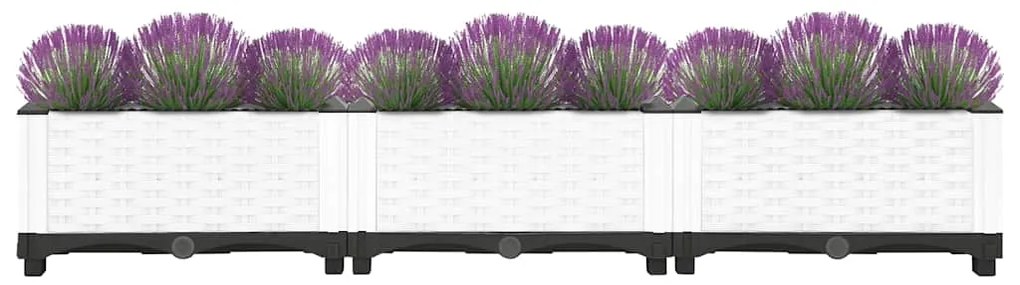 vidaXL Ζαρντινιέρα 120 x 40 x 23 εκ. από Πολυπροπυλένιο