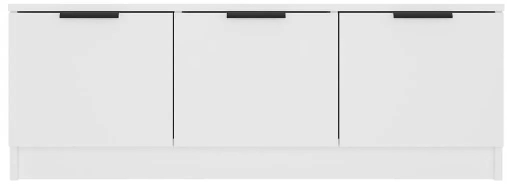 vidaXL Έπιπλο Τηλεόρασης Λευκό 102x35x36,5 εκ. Επεξεργασμένο Ξύλο