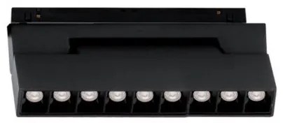 Φωτιστικό Μαγνητικής Ράγας LED 12W 3000K Μαύρο 4244405 Magnetic Viokef 4244405 Μαύρο