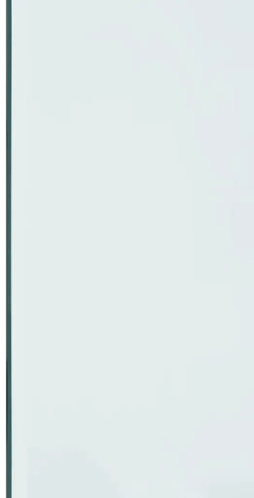 vidaXL Πλάκα Τζακιού Ορθογώνια 120 x 50 εκ. Γυάλινη