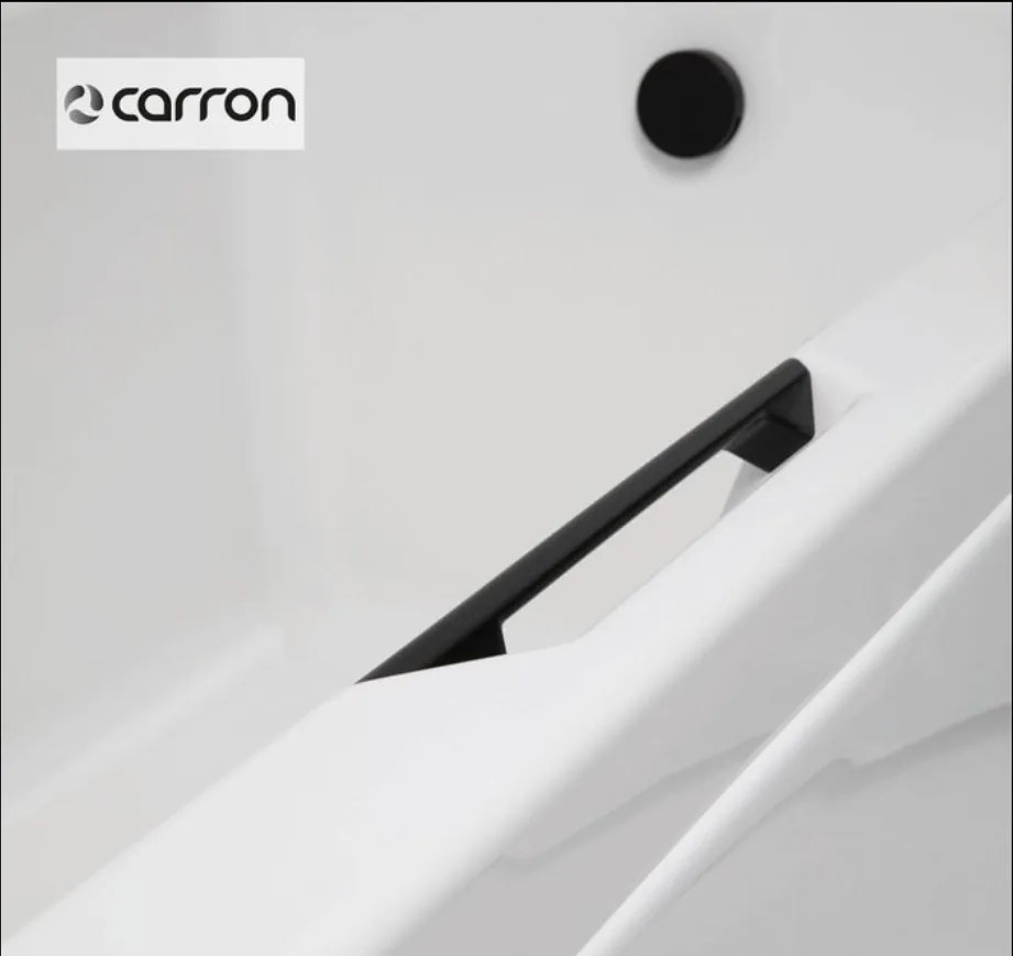 CARRON G461-401 Λαβές ζεύγος για Μπανιέρα Black matt