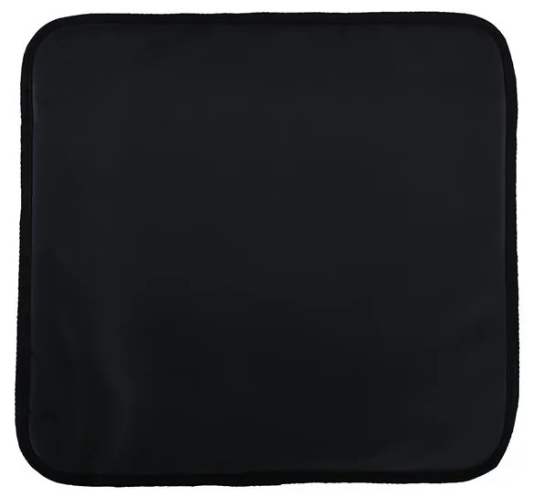 NEXUS Μαξιλάρι Πολυθρόνας Pu Μαύρο (πάχος 1cm)  41x38x1cm Ε520,Μ