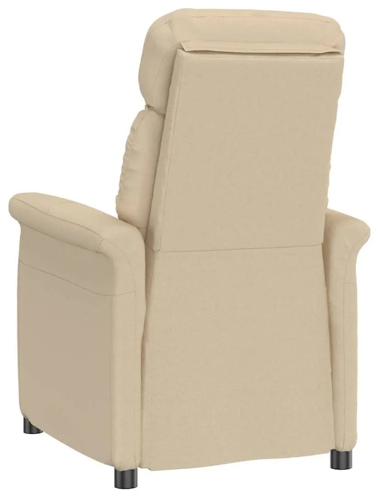 vidaXL Κρεμαστό Πολυθρόνα Κρέμα Κρεμ 70.5 x 96.5 x 95 cm