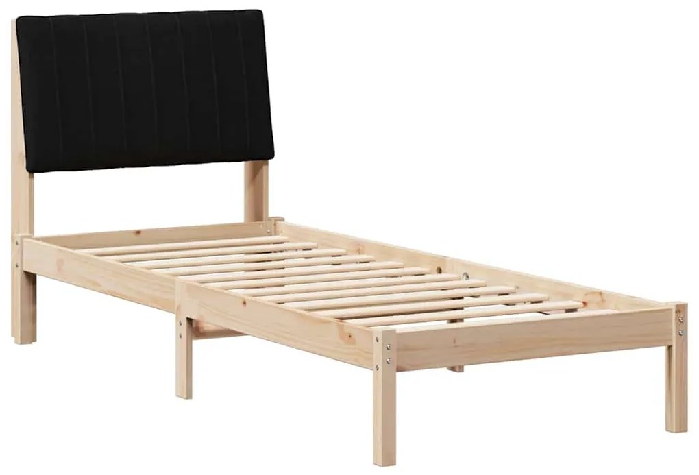 vidaXL Σκελετός Κρεβατιού Καφέ 80 x 200 cm Στερεά ξυλεία πεύκου