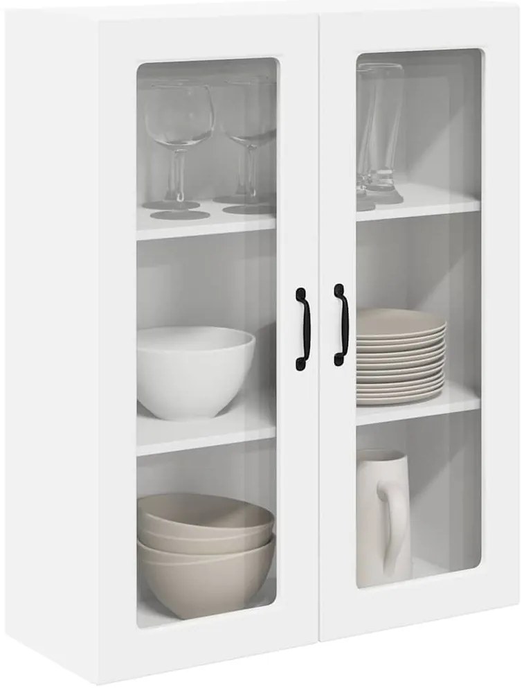 vidaXL Ντουλάπα Κουζίνας με αποθήκευση Kalmar Λευκό 80 x 31 x 100 εκ.