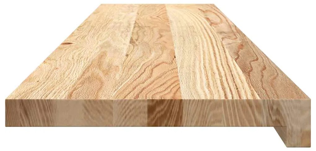 vidaXL Περβάζια παραθύρων 2 τεμ. 110x30x2 εκ. Ακατέργαστο Μασίφ Δρυός