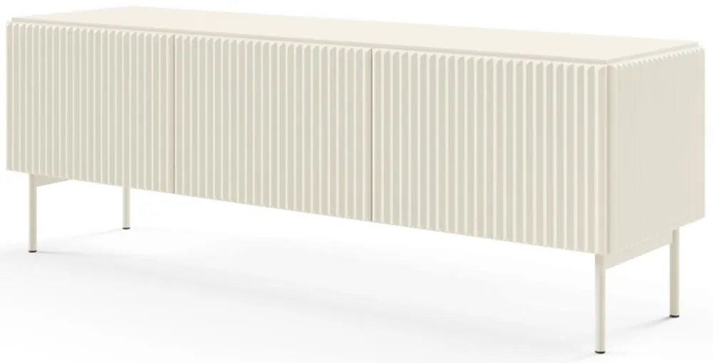 Έπιπλο Τηλεόρασης Muti 147x39x51cm White Kazmir
