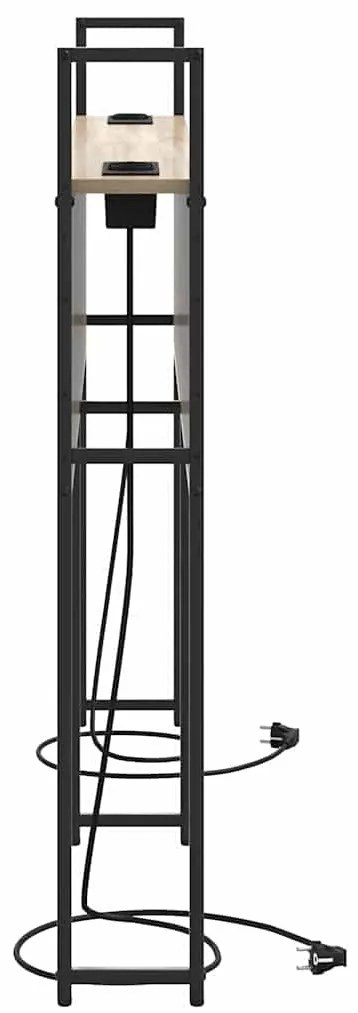 vidaXL Κεφαλάρι Αποθήκης Sonoma Δρυς 150 cm Επεξεργασμένο ξύλο