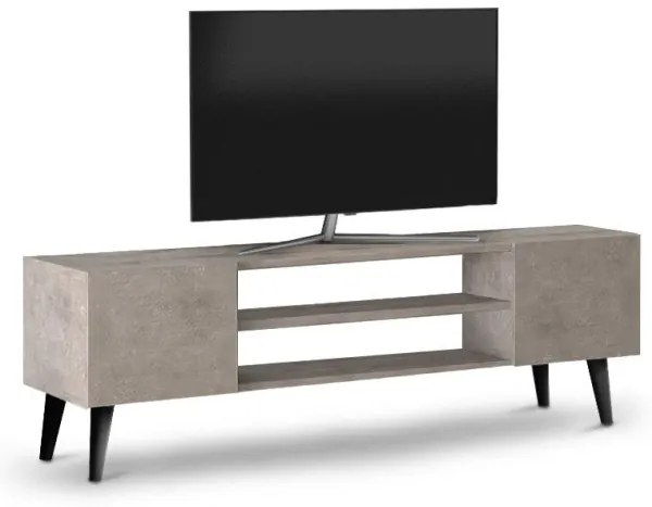 Έπιπλο τηλεόρασης Etna Megapap γκρι ρετρό 120x30x40εκ. GP022-0006,4-GP022-0006,4-Γκρι GP022-0006,4