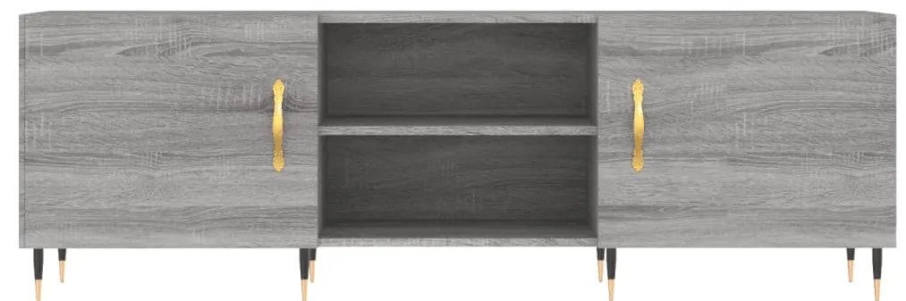 vidaXL Έπιπλο Τηλεόρασης Γκρι Sonoma 150x30x50 εκ. από Επεξεργ. Ξύλο