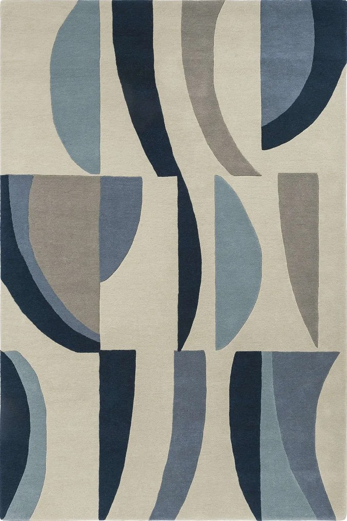 Χαλί Torillo 143908 Blue-White Harlequin 200X280cm